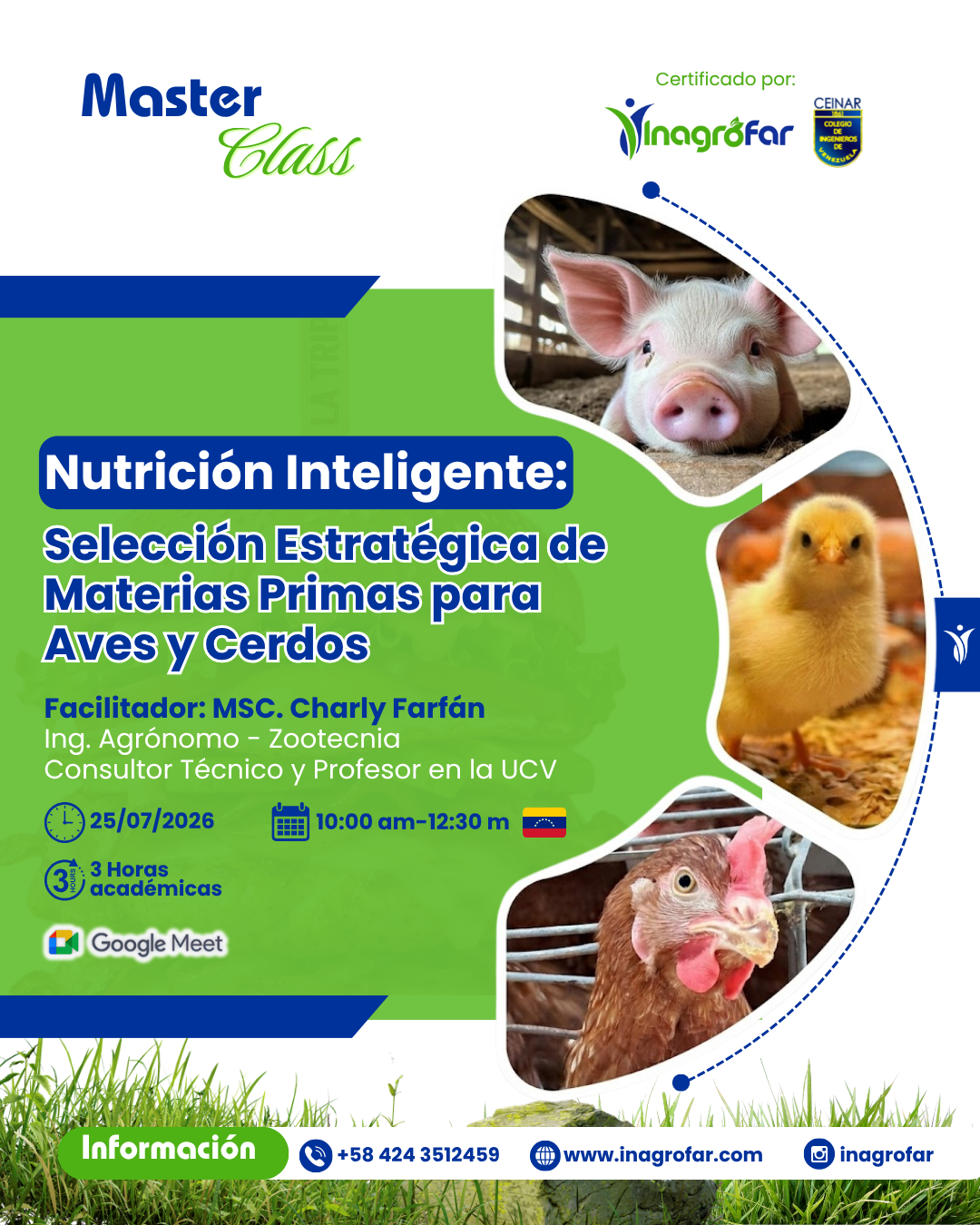 Master class materias primas para alimentos balanceados